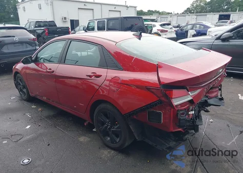 2021 Hyundai Elantra Sel из США, поврежденный, VIN KMHLM4AG2MU072428